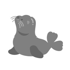 アシカ  イラスト