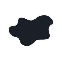 abstrack black shape graphic design