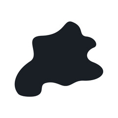 abstrack black shape graphic design