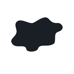 abstrack black shape graphic design