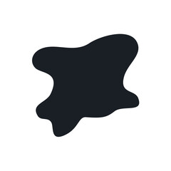 abstrack black shape graphic design