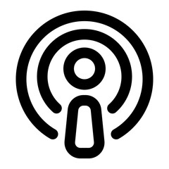 podcast icon for illustration