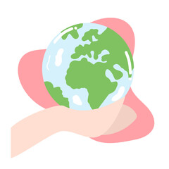 Earth Day. Environment Day. Save the planet. 