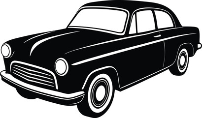 Cars Minimalist and Flat Logo Vector illustration
