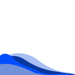 abstract blue wave background
