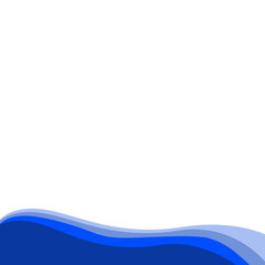 abstract blue wave background