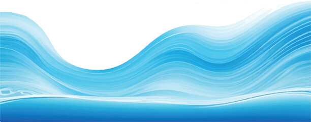 Versatile Blue and White water ocean Abstract Curve Background with a Trendy Gradient Wave Effect, Perfect for Posters, Digital Media, and Branding
