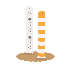 チンアナゴ  ニシキアナゴ  イラスト