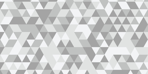 Obraz premium Geometric origami white, gray square cube triangulated random cube low polygon triangle textile abstract corporate creative design. 