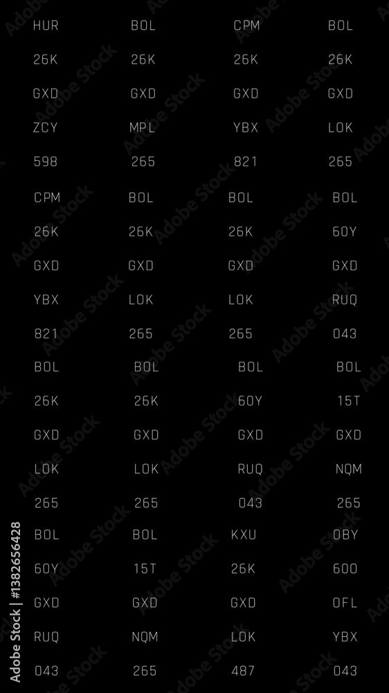 Poster vertical video abstract background programming code frame with random animation text video overlay t