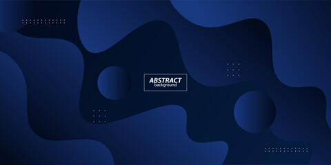 Modern dynamic dark blue textured background design in 3D style with dark colors. EPS10 vector