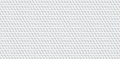 Minimal abstract white and gray background cubes vector art. Geometric tiles and mosaic creative stylish seamless pattern block cube background. minimal hexagon Cubes mosaic shape vector design	
