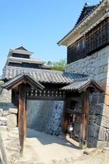松山城 戸無門・筒井門西続櫓・太鼓櫓