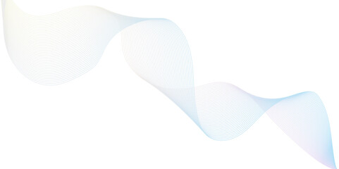 Energy abstract smooth colorful frequency isolated element creative blend curve flow line technology modern white web banner vector beautiful waveform light music energy design.	