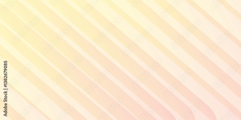 Poster abstract orange background with diagonal lines. dynamic shapes composition.
