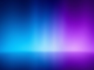 Fototapeta premium A gradient background transitioning through deep indigo, glowing cyan, shimmering purple, subtle white with a smooth and visually appealing blend.
