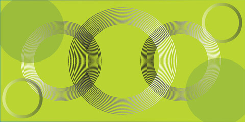 abstract gray  background with glowing lines circles