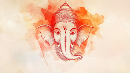 Sacred Strokes: The Artistic Grace of Lord Ganesha