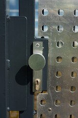 Obraz premium lock on the door