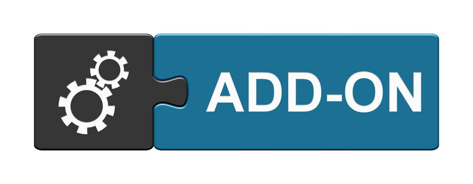Puzzle Button mit zwei Teilen: Add-On