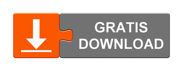 Puzzle Button mit zwei Teilen: Gratis Download