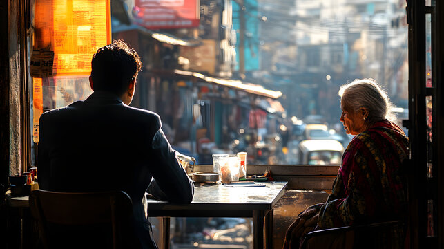 Coffee Shop Conversation: Generations Apart - Powered by Adobe