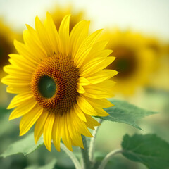 sunflower in the garden