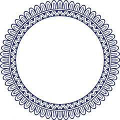 Beautiful flower art and mandala vector design