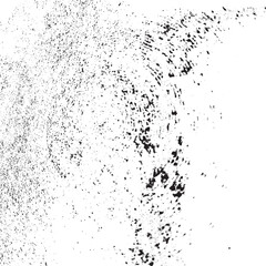 Black Textured Background Vector Design.