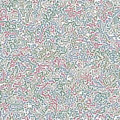 ILLUSTRATION ABSTRACT DECORATIVE MESSY BACKGROUND PASTEL COLOR WITH TURING TEXTURE. DISTRESS DIRTY ROUGH DESIGN VECTOR