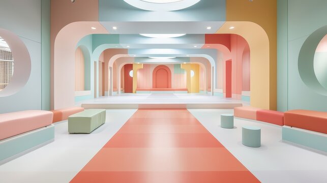 Luxurious red carpet rolled out for a grand event, symbol of elegance and celebration