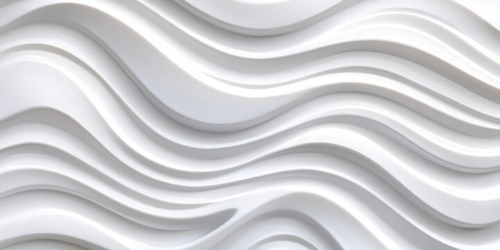 Background subtle white glossy soft waves background texture. Overlay abstract wavy embossed marble displacement height map simple panoramic banner. minimal glossy background. Smooth white