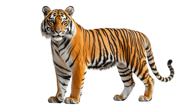 Majestic tiger roaming wild animal photography nature