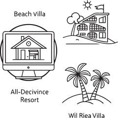 vector illustration of a house