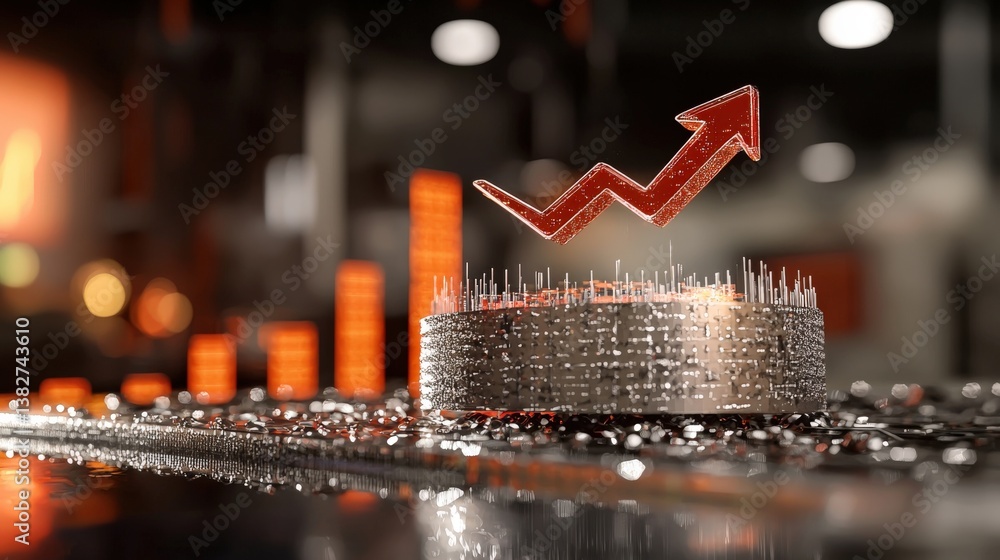 Aufkleber market growth visualization business environment graphical representation data analysis high-resolut
