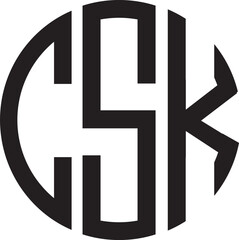 Obraz premium CSK Circle logo.eps