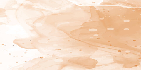  Soft and Serene Abstract Background Created with Hand-Painted Brushwork in Light Orange and Crisp White, Reflecting the Harmony of Air, Light, and Movement