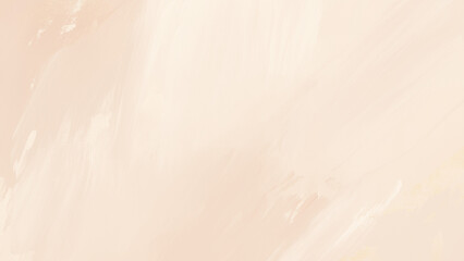 Creme abstract painted texture background. Oil paint strokes