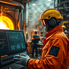 Precision Control at the Steel Forge: Monitoring Vital Data for Optimal Performance