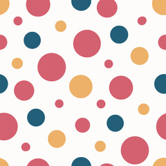 seamless polka dots pattern