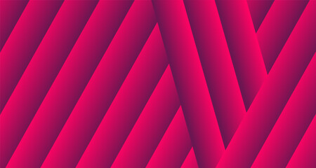 Obraz premium Geometric pink stripes pattern. An eye-catching abstract background. The strong lines create a sense of depth and movement for modern design projects.