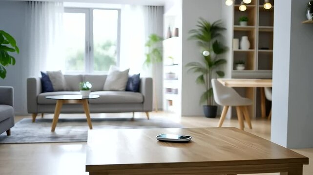 Smart Home Interface with AI Cybersecurity for Privacy Protection