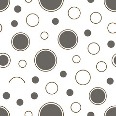 seamless pattern with circles