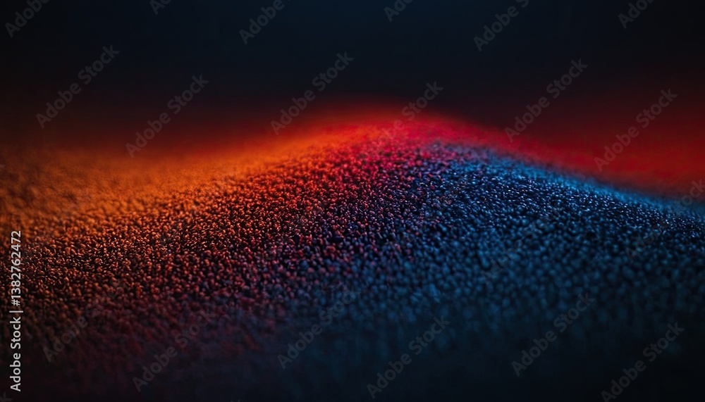 Poster abstract particle wave background 1