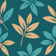 Fototapeta premium seamless floral pattern
