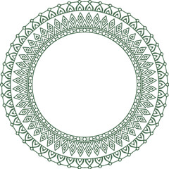 Beautiful flower art and mandala vector design