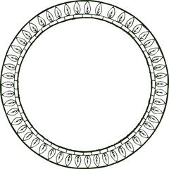 Beautiful flower art and mandala vector design