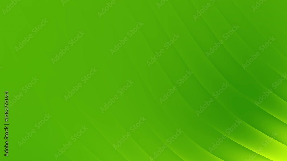 Poster abstract bright green background with smooth gradient color and light effect