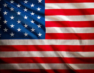 Fototapeta premium National flag of the United States of America