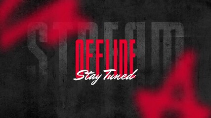 Stream offline, animated stream overlays